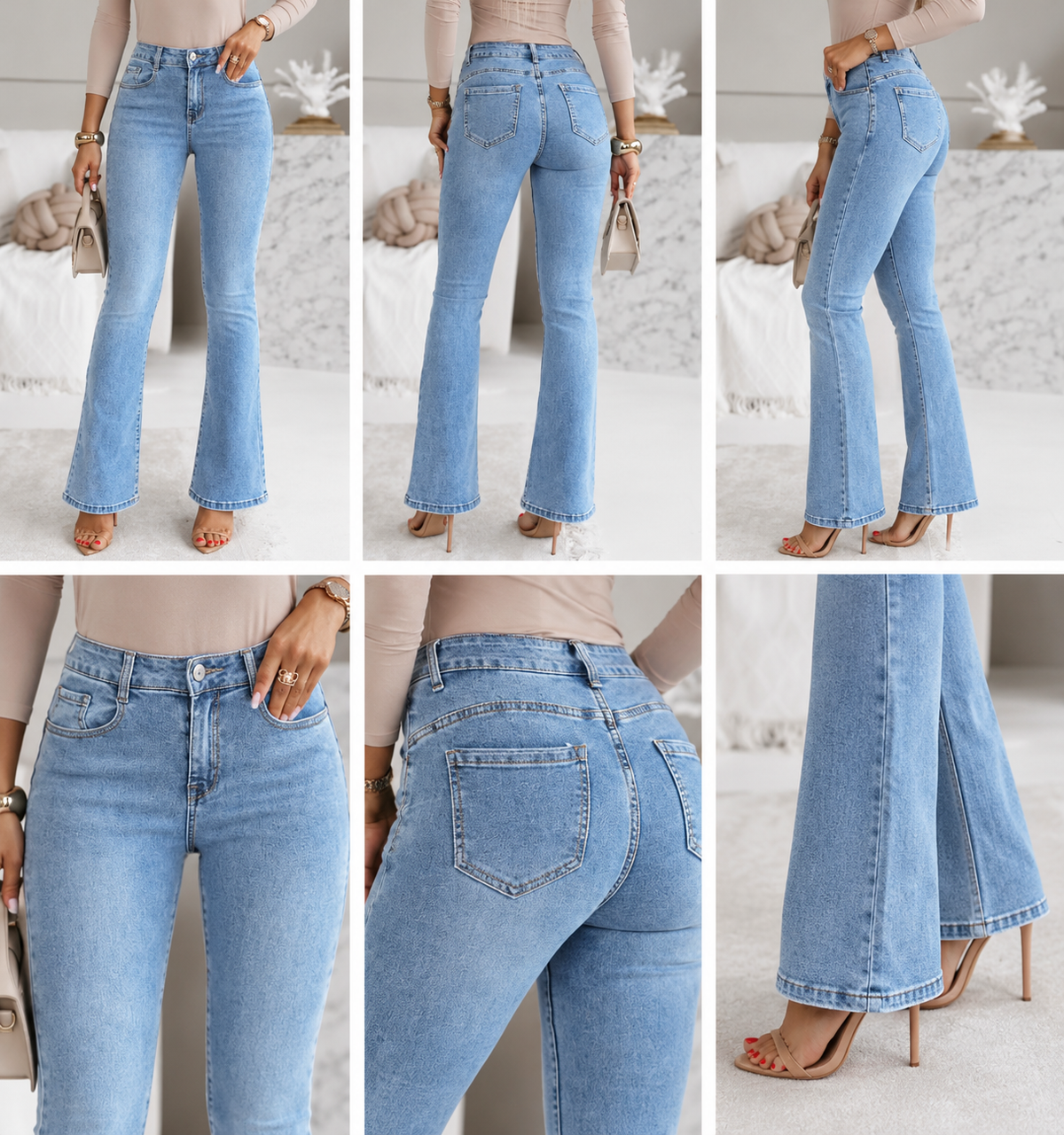 Estee Brown Flared Jeans