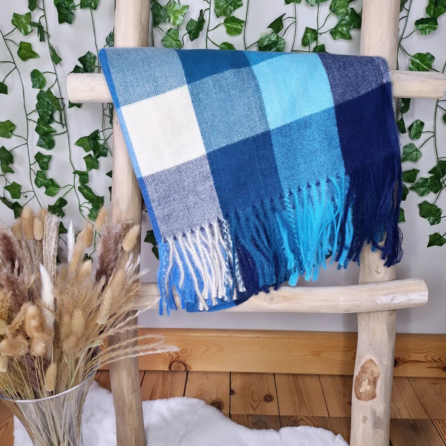 Écharpe d’hiver | Bleu