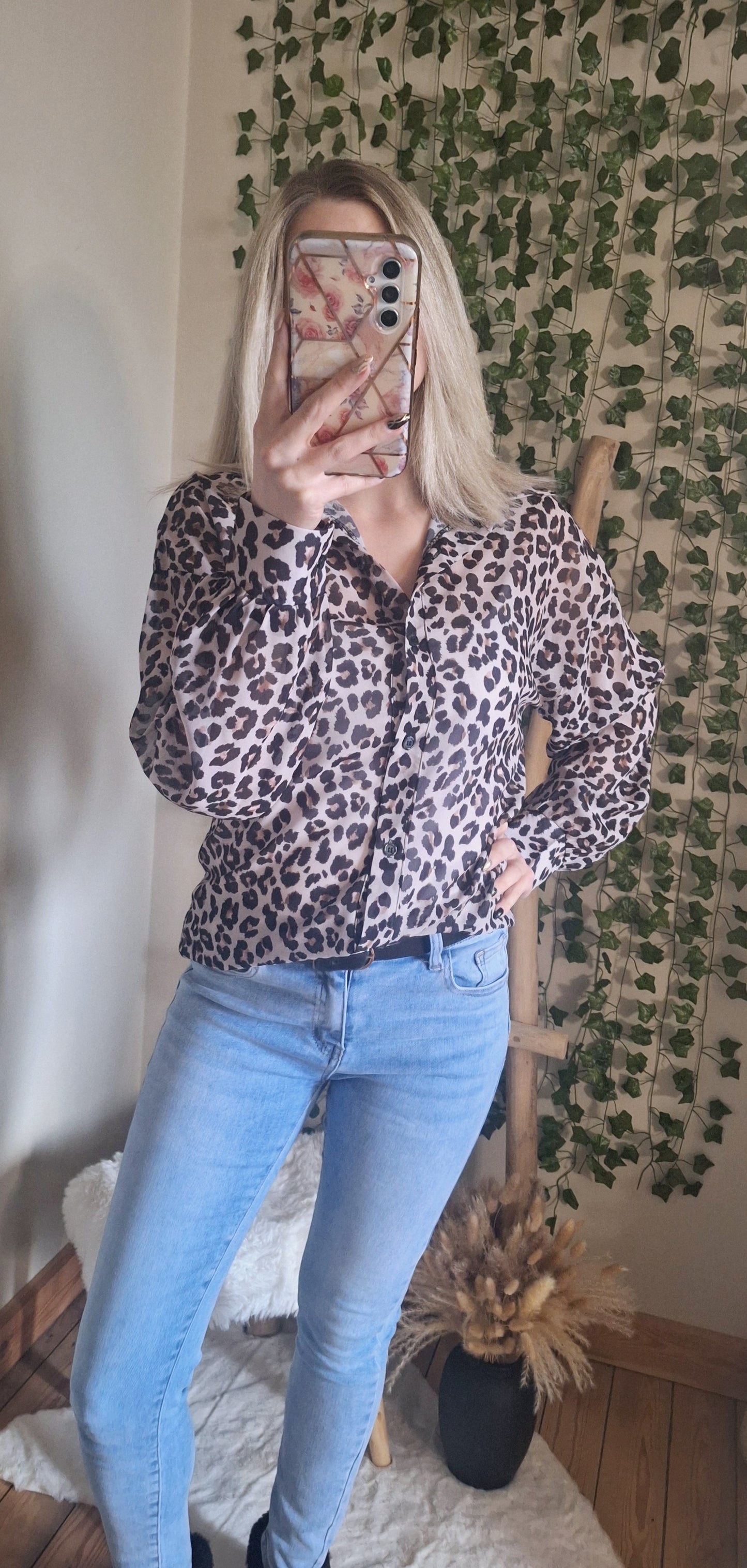 Leopard Blouse