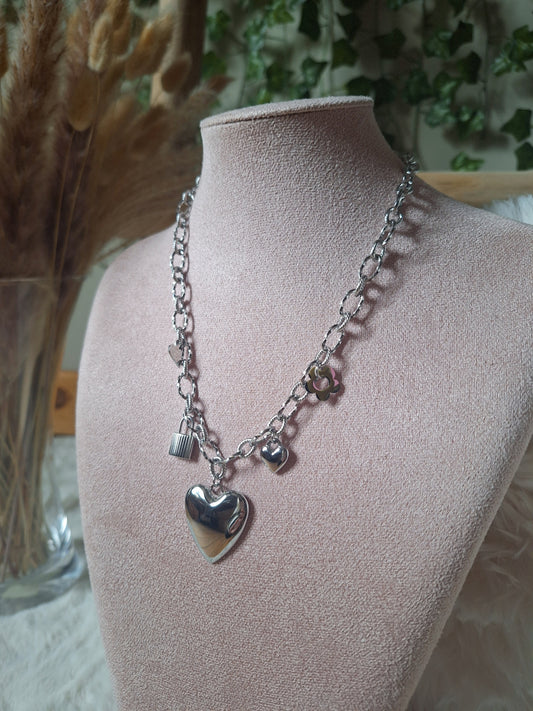 Collier de charme | Argent