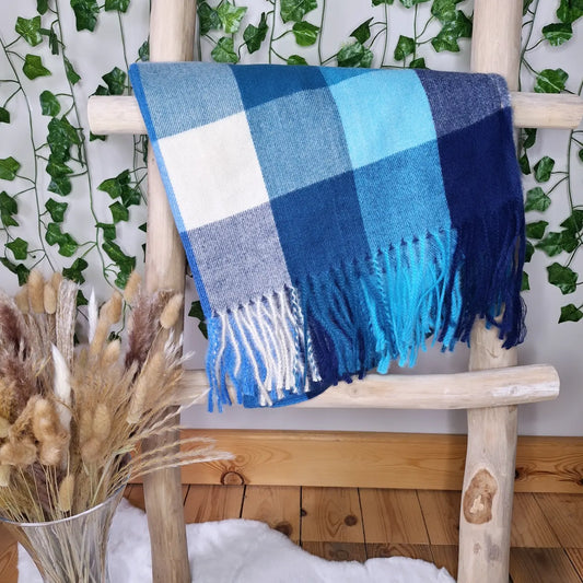 Écharpe d’hiver | Bleu