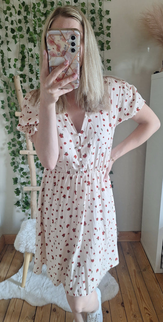 Rosey Dress | Off white