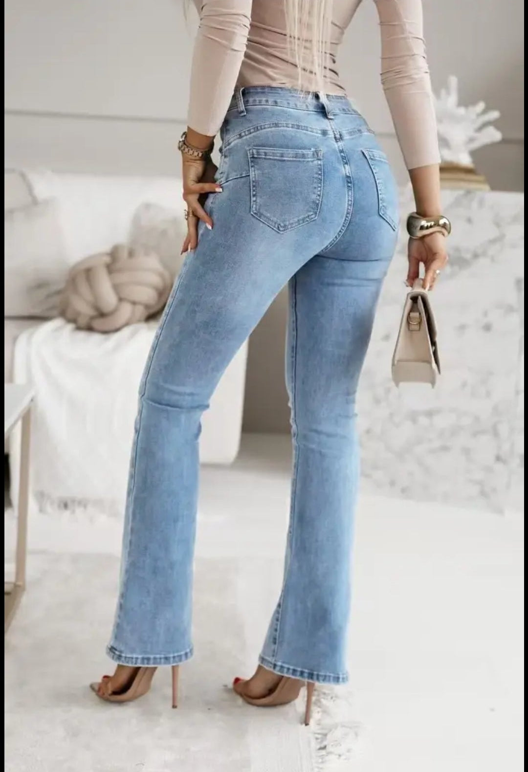Estee Brown Flared Jeans