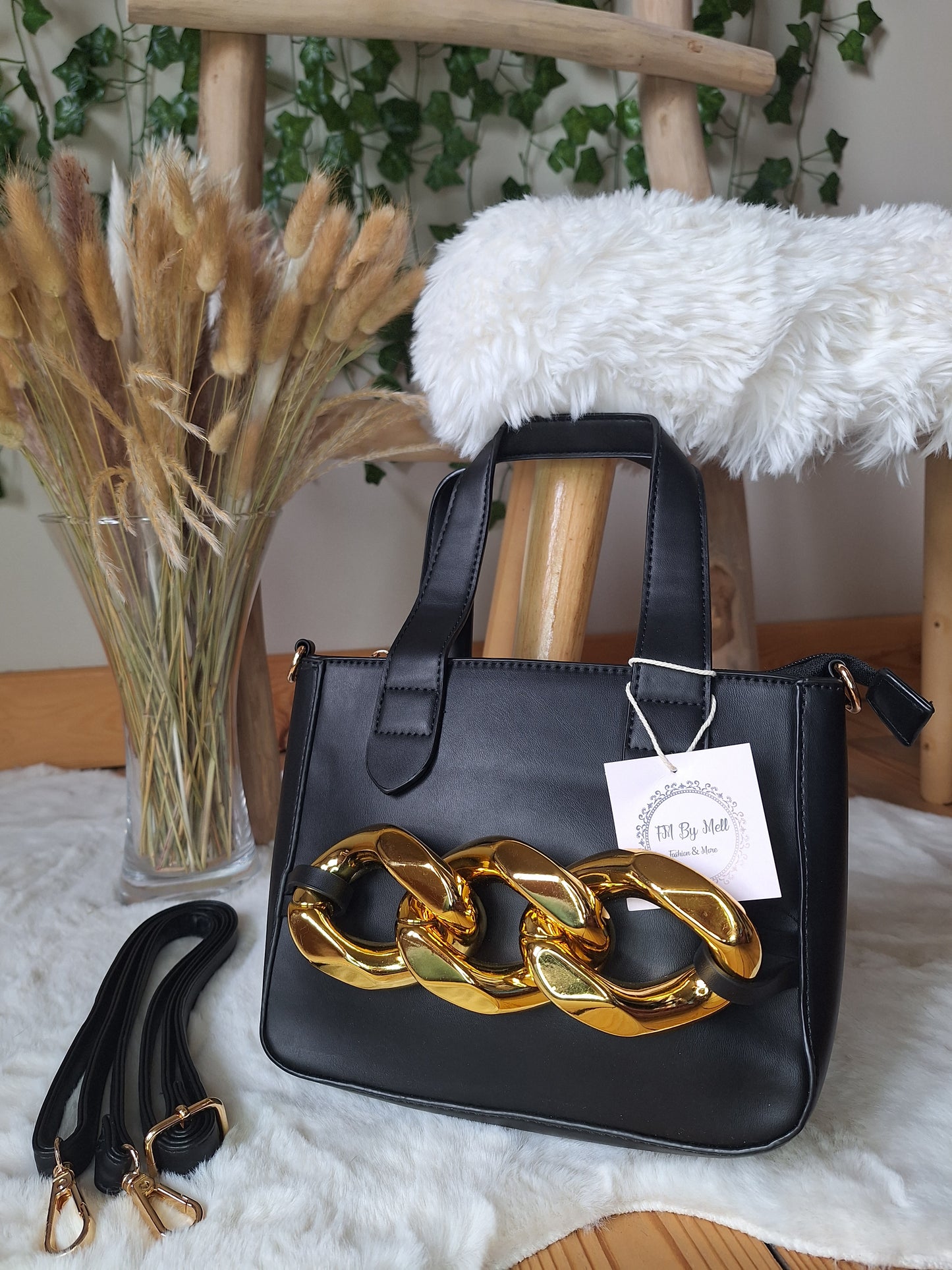 Chaîne de sac à main | Noir