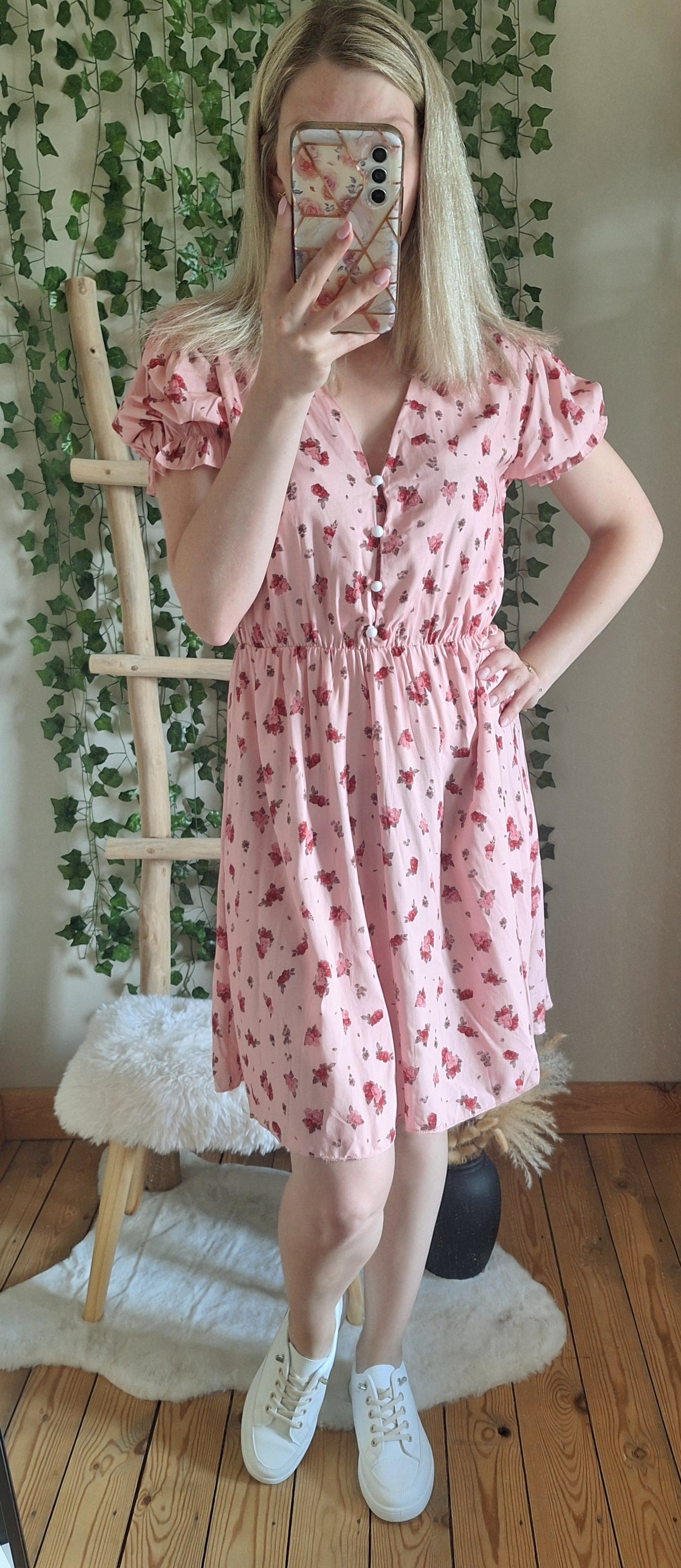 Rosey Dress | Licht Roze
