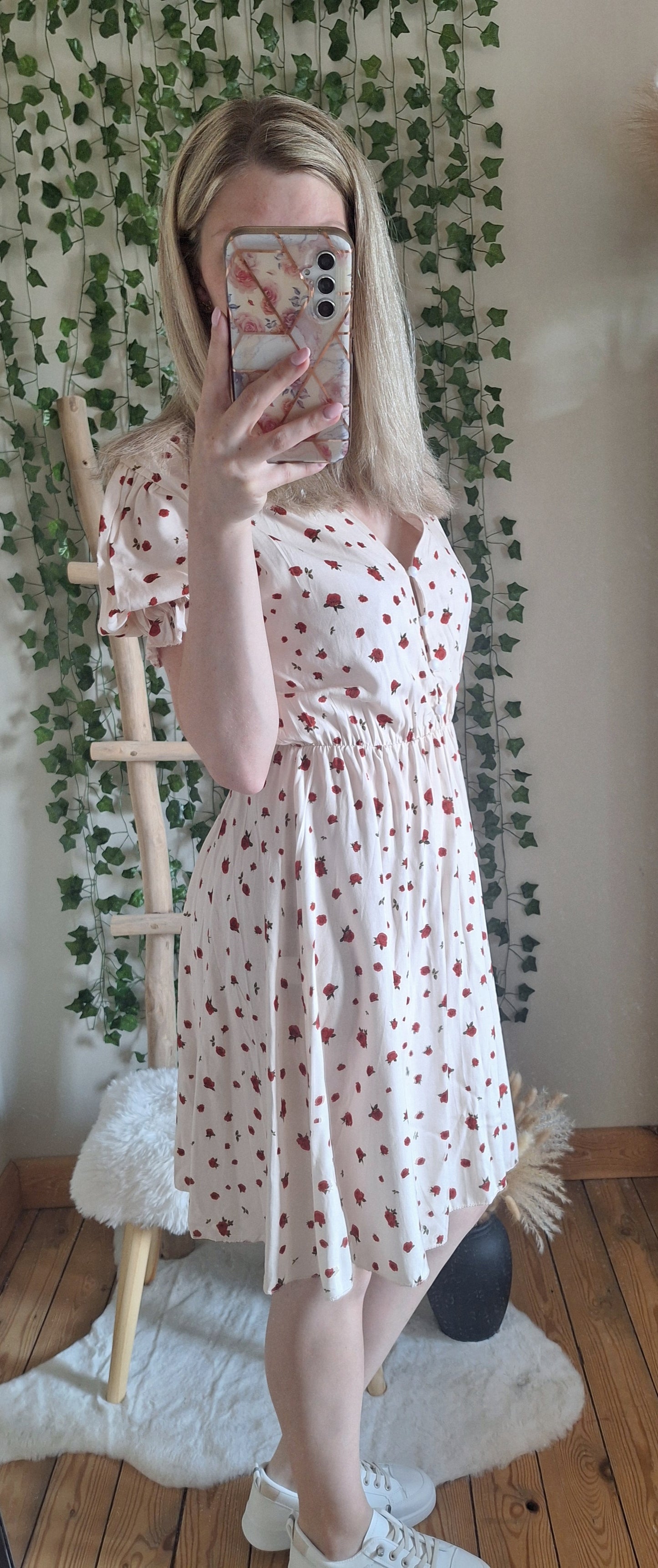 Rosey Dress | Off white